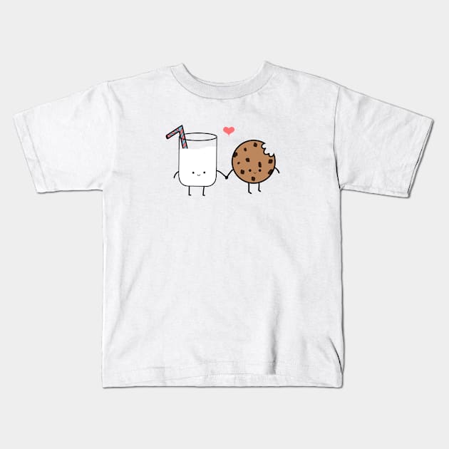 Perfect Match Kids T-Shirt by Mentecz